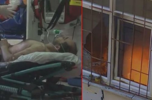 Yanğın söndürməyə gələnlər dəhşət yaşadı - 20 yaşlı qız... - VİDEO - FOTO