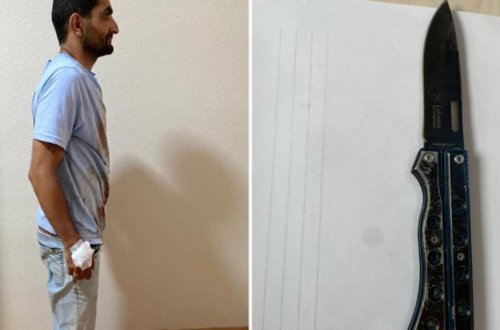 Ailəsini ölümlə hədələyən şəxs saxlanıldı