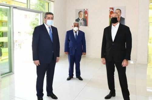 Daşkəsən şəhərinin yenidən qurulan su təchizatı və kanalizasiya sistemləri istismara verildi - YENİLƏNİB