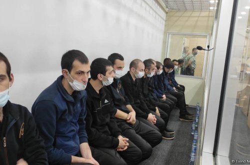 Проходит судебный процесс над 13 армянскими террористами