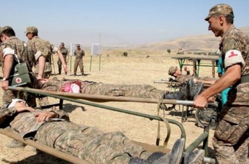 Ordumuz düşmənin cavabını verdi: Erməni hərbçi başından vuruldu