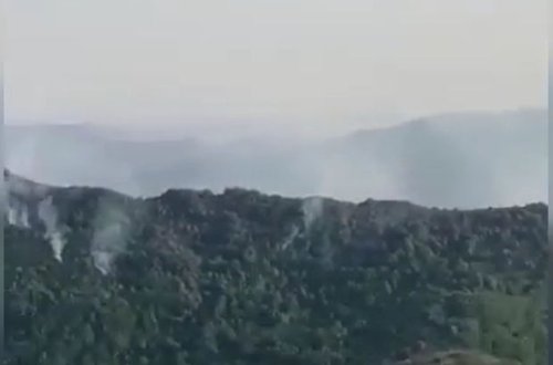 Xocavənddə ermənilərin minaladığı ərazidə yanğın oldu - VİDEO