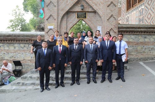 Şəki Şəhərində Şəhid ailələrinin 1-ci maarifləndirici-tur aksiyası keçirildi