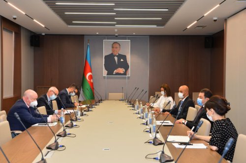 Azərbaycan XİN başçısının müavini AŞPA məruzəçisi ilə görüşüb