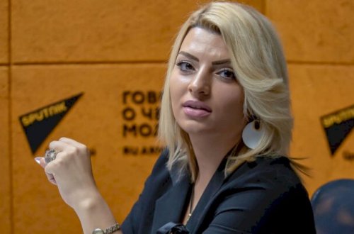 Erməni xanım nazirin biabırçı VİDEOSU yayıldı