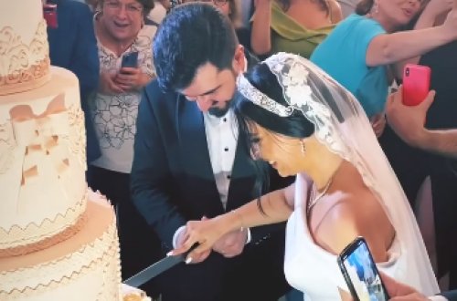 Cavid Gülün toyundan eksklüziv görüntülər - FOTO