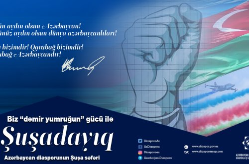 Diaspor nümayəndələri Şuşaya yola düşdü