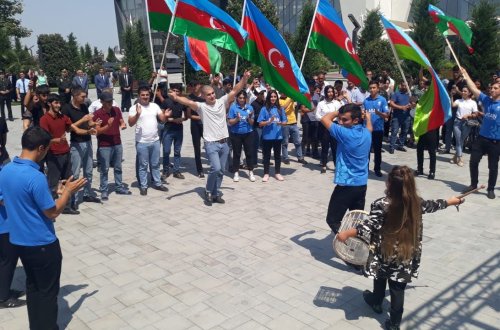 Tovuz “ASAN Həyat” kompleksində hərbi vətənpərvərlik  tədbiri təşkil olunub - FOTO