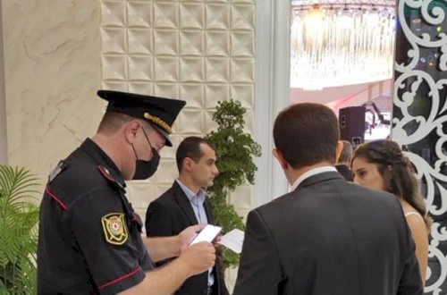 Dünən 2476 nəfər toya buraxılmayıb - 120 nəfər CƏRİMƏLƏNİB