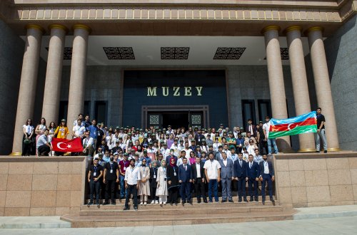 Naxçıvanda “Azərbaycan - Türkiyə gənclərinin beynəlxalq zəfər düşərgəsi” keçirilir - FOTOLAR