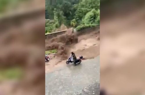 İtaliyada məşhur kurortda təbii fəlakət – ANBAAN VİDEO