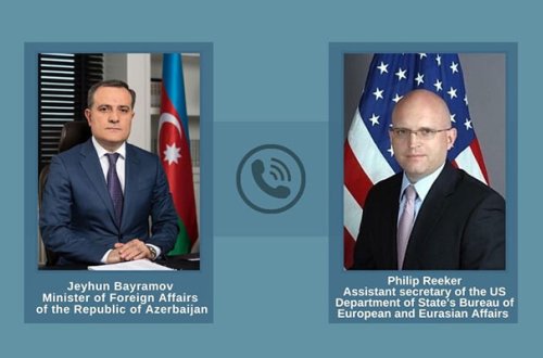 Ceyhun Bayramov Filip Rikerə Ermənistanın təxribatından danışdı