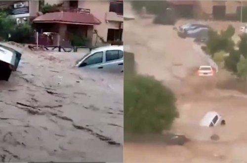 Pakistanda daşqınlar qadının və oğlunun həyatına son qoydu - VİDEO