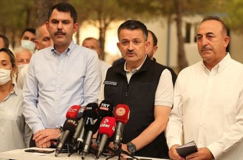 Türkiyədə meşə yanğınları qismən nəzarət altına alınıb