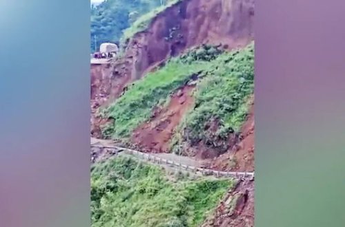 Hindistanda dağ sürüşdü, qurbanlar var - ANBAAN VİDEO