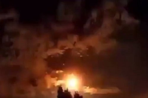 Türkiyədə meşə yanğınında səma cismi lentə alındı (VİDEO)