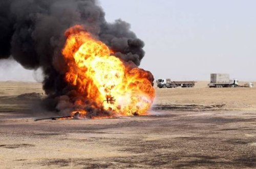 В Ираке нефтеперерабатывающее предприятие подверглось ракетной атаке