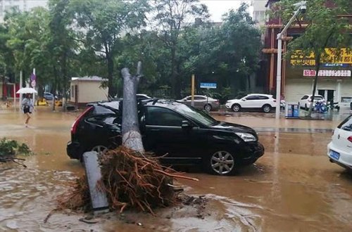 Çində daşqın qurbanlarının sayı artdı
