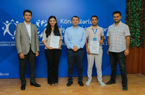 Könüllülərlə İş üzrə İdarəçilərin İnkişaf Proqramı başa çatdı - FOTO