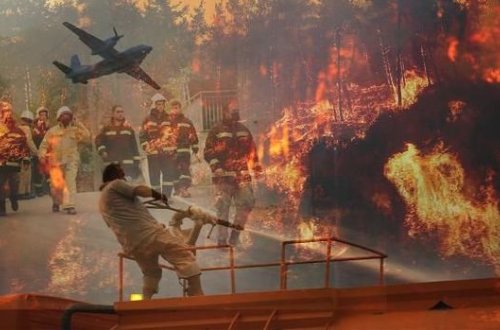 Türkiyədə isti və küləkli hava yanğınları şiddətləndirib – FOTO