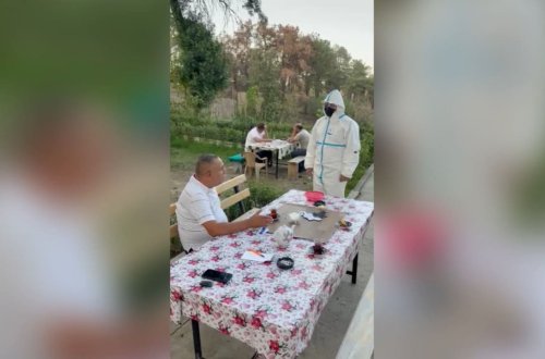 Tovuzda evdən icazəsiz çıxan koronavirus xəstəsinin yeri  çayxanada müəyyən edilib  - FOTO (ÖZƏL)