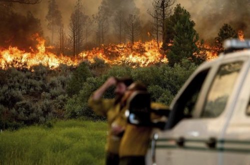Azərbaycan helikopteri Türkiyədəki yanğınları belə söndürdü - VİDEO
