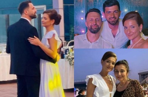 Azərbaycanlı aktrisa ikinci dəfə ərə getdi - FOTO