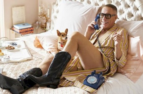 Van Dammın bu görüntüləri tənqid olundu - Fotolar