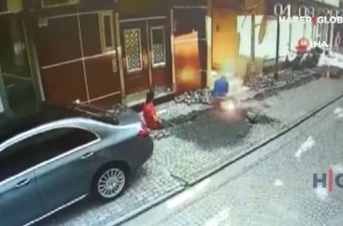 Qazıntı zamanı güclü partlayış: Usta ağır xəsarət aldı - VİDEO