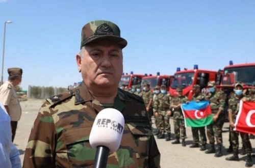 Начальник службы МЧС: Среди отправленных в Турцию азербайджанских пожарных нет серьезно пострадавших