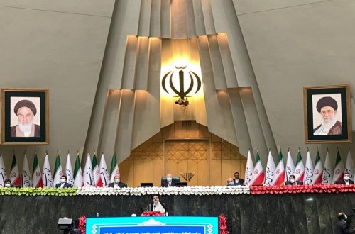 Sahibə Qafarova İran Prezidentinin andiçmə mərasimində iştirak edib