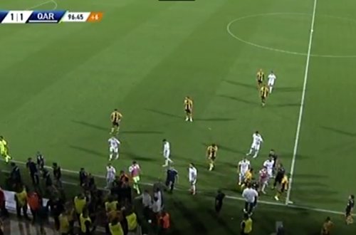 Kiprdə Qurban Qurbanova qarşı təxribat, baş məşqçi özündən çıxdı - Video