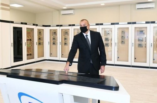 Prezident yenidən qurulan “Suraxanı” yarımstansiyasının açılışında iştirak edib - FOTO