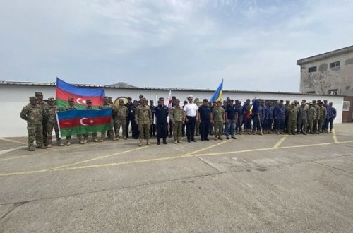 Azərbaycan hərbi dənizçiləri beynəlxalq təlimdə iştirak ediblər - FOTO