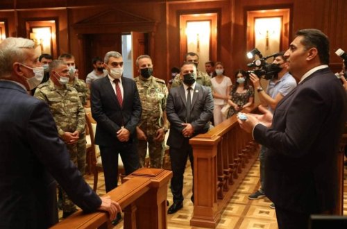 Vətən Müharibəsi Əlillərinin Ali Məhkəməyə “info tur” təşkil edib