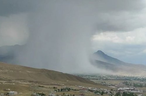 Türkiyədə sel öncəsi nadir təbiət hadisəsi qeydə alınıb– VİDEO