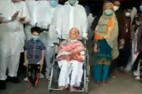 106 yaşlı qadın koronavirusun “delta” ştammından sağaldı – FOTO/VİDEO