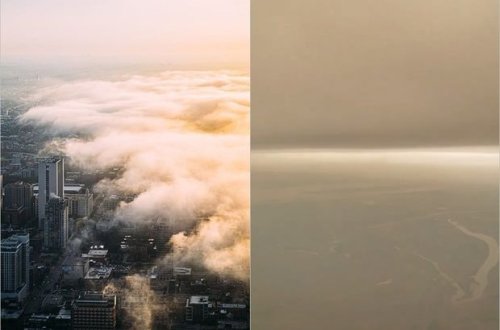 Yakutsk səmasından dəhşətli görüntü: “...Bura cəhənnəmdir” - VİDEO