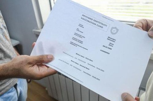 Bu gündən vaksin vurdura bilməyənlərə sertifikat verilir