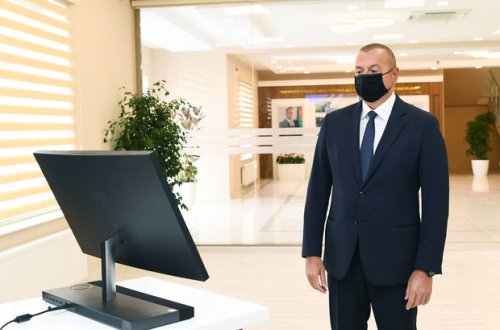 İlham Əliyev “Abşeron” yarımstansiyasının açılışında iştirak etdi - FOTO