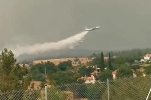 Amfibiya təyyarəmiz Türkiyədə 76 uçuş həyata keçirib - Fotolar+Video