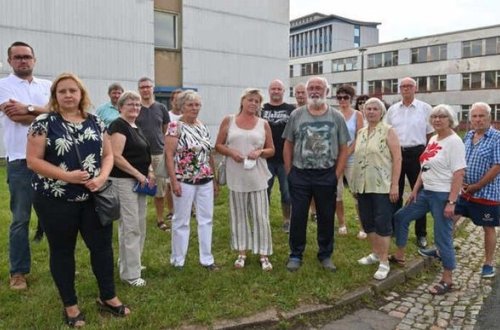 Almaniyada azərbaycanlıların qalacağı yataqxanaya görə aksiya keçirilib - FOTO