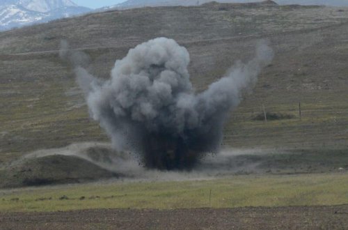 Ermənistanın Xocavənddə basdırdığı mina partlayıb, iki erməni yaralanıb