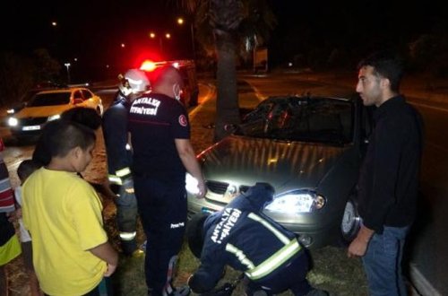 Azərbaycanlılar Manavqatda içkili halda qəzaya düşdü (FOTOLAR)