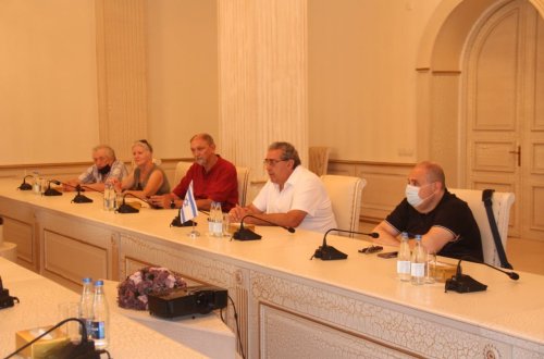 “Azİz” İsrail - Azərbaycan Beynəlxalq Assosiasiyasının nümayəndə heyəti Gəncədə olub - FOTO  (ÖZƏL)