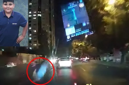 Bakıda 13 yaşlı uşağın dəhşətli ölüm anı KAMERAYA DÜŞDÜ - VİDEO