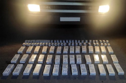 Ölkəyə külli miqdarda siqaretin keçirilməsinin qarşısı alındı - FOTO