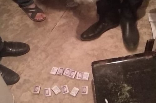 Goranboyda qanunsuz olaraq narkotik vasitə saxlamaqda şübhəli bilinən  şəxs saxlanılıb - FOTO (ÖZƏL)