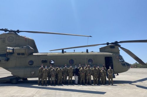 ABŞ yanğınlarla mübarizə üçün Türkiyəyə 2 helikopter göndərib