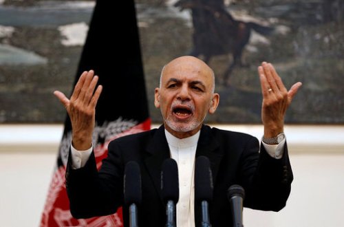 İstefası tələb olunan Əfqanıstan prezidenti xalqa müraciət etdi